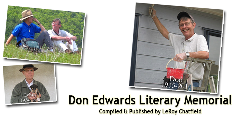 Don Edwards Literary Memorial